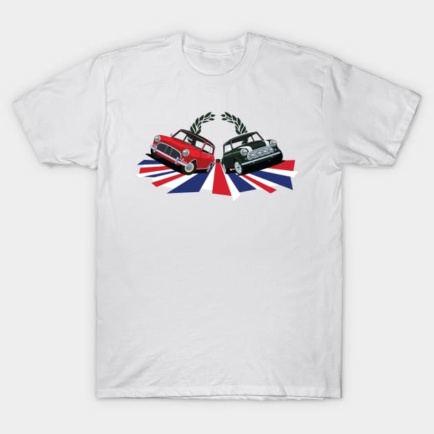 Mini Evolution T-Shirt by AutomotiveArt